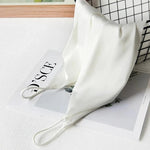 Spaghetti Strap Top Women Halter V Neck Basic White Cami Sleeveless Satin Silk Tank Tops Women Summer 2025 Camisole RT220