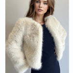 Women's Winter Warm Imitation Mink Fur Jacket Fashionable And Casual Style RT220