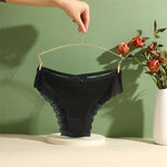 Women Cotton Panties 3PC Sexy Lace Brazilian Panties Cotton Low Rise Underwear for Female Bow Hollow Out Soft Intimates Lingerie RT220