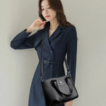 Genuine Soft Leather Shoulder Crossbody Bags for Women Hot sale Luxury Handbag Women Bag Designer Casual Tote Messenger Bag Sac RT220