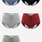 High Waist Leak Proof Menstrual  Women's Panties Widen Period Pants Physiological Underwear Cotton Plus Size L-4XL Female Briefs RT220