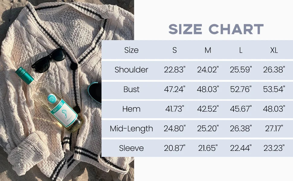 Star Cardigan Women Oversized Button Up Chunky Cable Knitted Sweater with Star Embroidery Sleeve Warm Knitwear Autumn Winter RT220