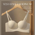 Women's Bra  Half Cup Push Up Small Breasts Show Bigger Side Breasts Seamless Sling Bra No Wires Sexy Sling Bra RT220