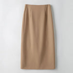 Office Lady Fashion Slim Solid Skirt Koreon Clothing Spring Summer Streetwear New High Waist Elegant Straight Midi Casual Skirts RT220