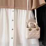 Spliced fake Two-piece Polo Collar Suit Shirt for Women in Summer Loose and Versatile Slim Top RT220