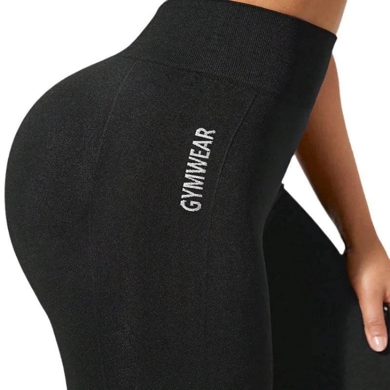 Women's Seamless Yoga Leggings High-Waisted Butt-Lifting Workout Leggings for Running Gym & Training  Activewear Slim Tights RT220