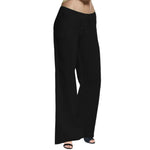 Women White Cotton Linen Pants Casual Low Waist Lightweight Wide Leg Pants Streetwear Bottom Sweatpants Hiking Pants For Women RT220