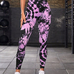 Women Print  Seamless Pants Leopard High Waist Leggings Thin Fitness Pant Push Up Legging Sports Pants Gym Workout Tights RT220