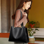 Genuine Brand Luxury Designer Women Bags High Quality Leather Shoulder Crossbody Messenger Tote Bag Large Handbag Purses RT220