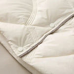 2024 Winter New Fashion Stand Collar X-Long Women Down Jackets Female Casual Loose Ultra Lightweigh White Duck Down Warm Coat RT220