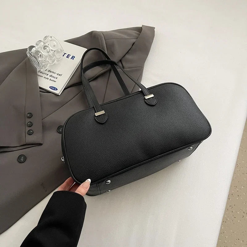 LEFTSIDE Fashion Retro Women Pillow Handbags and Purses 2025 Spring Luxury Leather Tote Bags Trend Females Shoulder Bags RT220