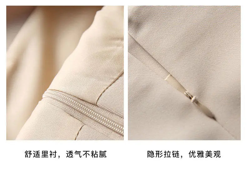 Office Lady Fashion Slim Solid Skirt Koreon Clothing Spring Summer Streetwear New High Waist Elegant Straight Midi Casual Skirts RT220