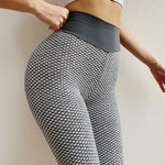 High Waist Fitness Yoga Leggings Women Gym Leggings Seamless Fashion Hip Liftting Slim Tights High Elastic Sports Print Pants RT220