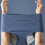 High Waist Leak Proof Menstrual  Women's Panties Widen Period Pants Physiological Underwear Cotton Plus Size L-4XL Female Briefs RT220