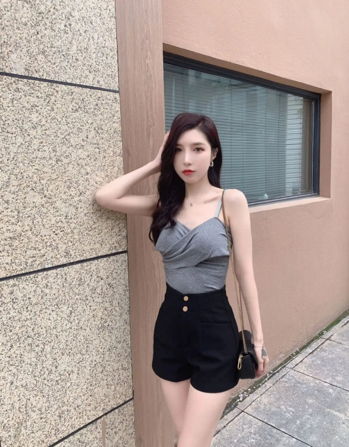 Plus Velvet Thicker Shorts Women Korean Style All-match Sexy Kpop High Waist Autumn Winter Club Streetwear Fashion Solid Buttons RT220