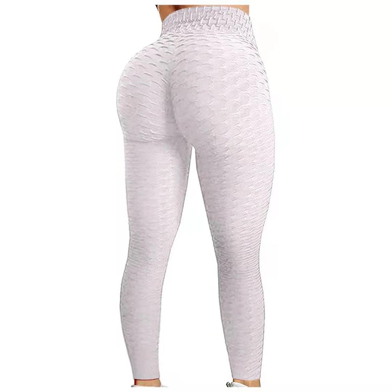 I-MOO Sexy Leggings Hip-lifting Bubble Pants Women High Waist Fitness Leggings Gym Sport Push Up Leggings Women Workout Yoga RT220