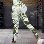 Women Print  Seamless Pants Leopard High Waist Leggings Thin Fitness Pant Push Up Legging Sports Pants Gym Workout Tights RT220