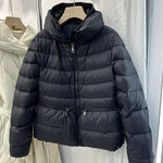 Winter New Down Coats Puffer Jacket Women Simple Casual Elegant Outerwears Stand-up Collar Thick Slim Warm Short Down Jackets RT220