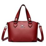 Genuine Soft Leather Shoulder Crossbody Bags for Women Hot sale Luxury Handbag Women Bag Designer Casual Tote Messenger Bag Sac RT220