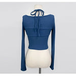 Sexy Tank Top Cropped Inner Strapless Long Sleeve Cover Up Outer Wear 2-piece Set Women's Summer Fashionable Suit RT220