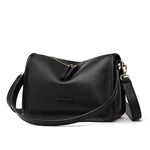 Soft Genuine Leather Messenger Bag Women Design Shoulder Crossbody Bag Purse Fashion Female High Quality Cow Leather Handbag New RT220