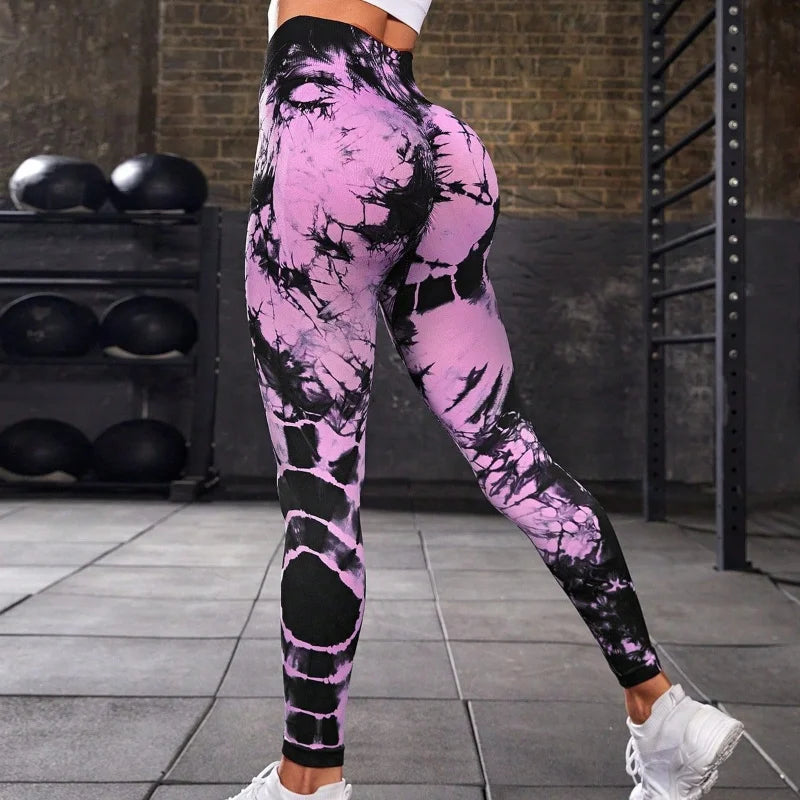 Women Print  Seamless Pants Leopard High Waist Leggings Thin Fitness Pant Push Up Legging Sports Pants Gym Workout Tights RT220
