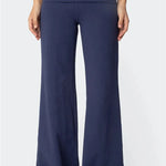 Fold Over Yoga Pants for Women Low Rise Flare Leg Sweatpants Y2k Solid Color Stretchy Loose Gym Lounge Leggings RT220