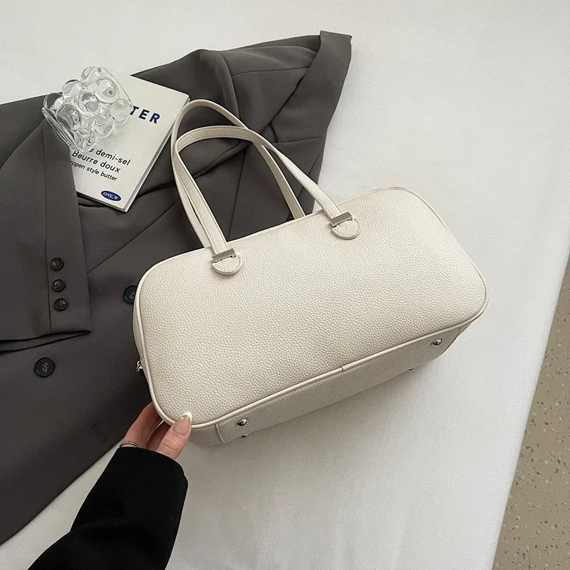 LEFTSIDE Fashion Retro Women Pillow Handbags and Purses 2025 Spring Luxury Leather Tote Bags Trend Females Shoulder Bags RT220