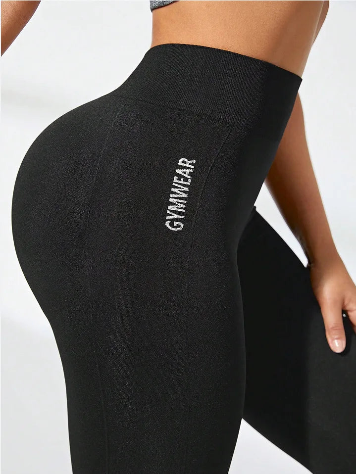 Women's Seamless Yoga Leggings High-Waisted Butt-Lifting Workout Leggings for Running Gym & Training  Activewear Slim Tights RT220