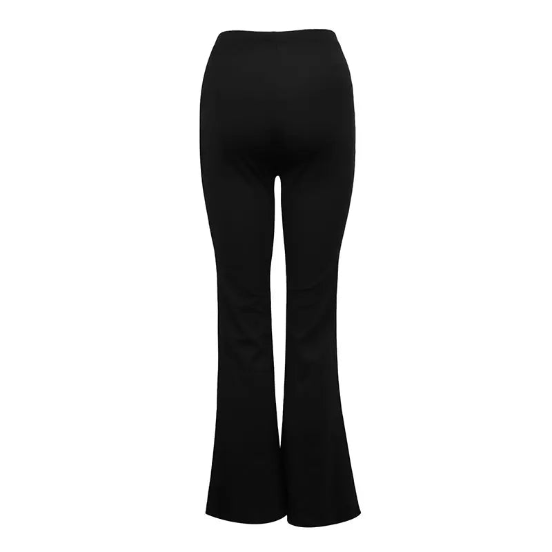 Summer Black Sexy Women's Trousers Streetwear Fashion Sequined New Pants Elegant Female Casual Slim Versatile Trousers Clothing RT220