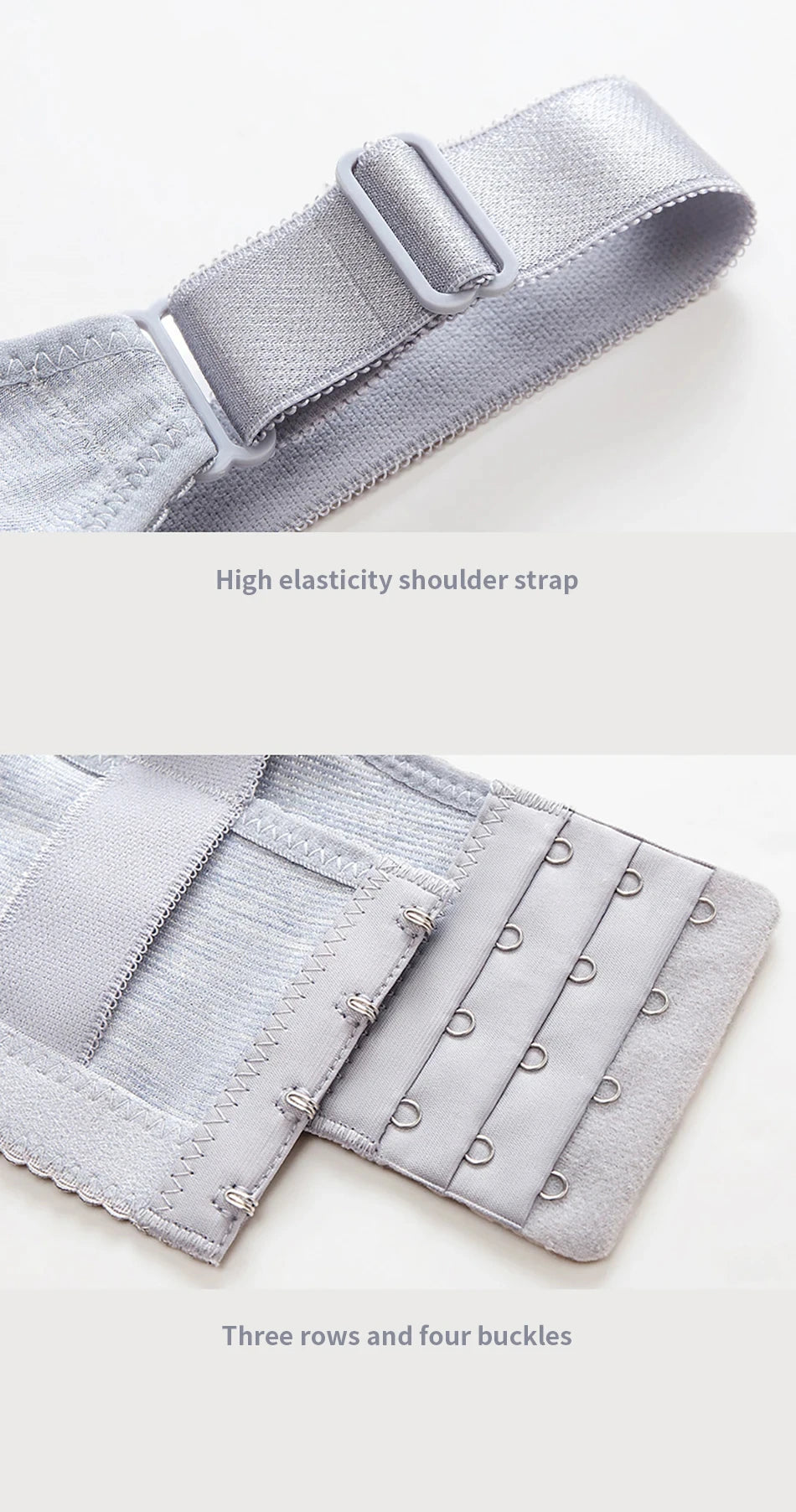 Bra for Women Comfortable Non-slip Push-up Sports Bra with Wide Shoulder Straps Chest Pad for Women Breathable lingerie RT220