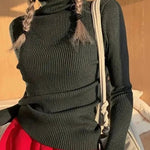 Women Fall Turtleneck Sweater Knitted Soft Pullovers Cashmere Jumpers Basic Soft Sweaters For Women 2025 Autumn Winter RT220