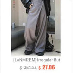 [LANMREM] Faux Fur Thick Warm Coats Lapel Single Breasted Office Lady Elegant Female Outwear Fashion 2025 Winter New 26C1095 RT220