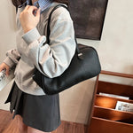 LEFTSIDE Fashion Retro Women Pillow Handbags and Purses 2025 Spring Luxury Leather Tote Bags Trend Females Shoulder Bags RT220