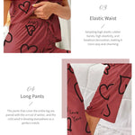 Autumn Fashion Home Pajama Suit Women Sleepwear Pijama Milk Silk Short Sleeve Top with Pants 2 Piece Pajamas for Ladies Lingerie RT220