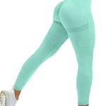 Women Seamless Workout Leggings High Waist Push Up Leggings Ladies Sexy Gym Legging Fashion Black Sports Leggings RT220
