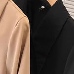 Spliced fake Two-piece Polo Collar Suit Shirt for Women in Summer Loose and Versatile Slim Top RT220