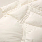 2024 Winter New Fashion Stand Collar X-Long Women Down Jackets Female Casual Loose Ultra Lightweigh White Duck Down Warm Coat RT220