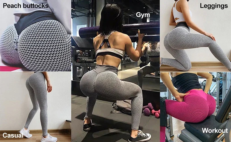 Yoga Pants Women High Waist Seamless Leggings Sport Women Fitness Leggins Gym Push Up Sexy Printed Leggings Women RT220