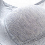 Bra for Women Comfortable Non-slip Push-up Sports Bra with Wide Shoulder Straps Chest Pad for Women Breathable lingerie RT220