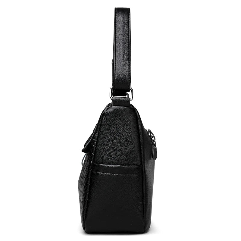 Fashion Women's Brand Trendy Shoulder Bag Leather Crossbody Bag High Quality Women Tote Bags 2024 Large Capacity Female Handbags RT220