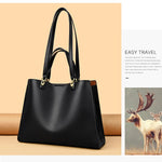 Genuine Brand Luxury Designer Women Bags High Quality Leather Shoulder Crossbody Messenger Tote Bag Large Handbag Purses RT220