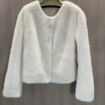 Women's Winter Warm Imitation Mink Fur Jacket Fashionable And Casual Style RT220