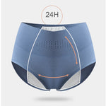 High Waist Leak Proof Menstrual  Women's Panties Widen Period Pants Physiological Underwear Cotton Plus Size L-4XL Female Briefs RT220