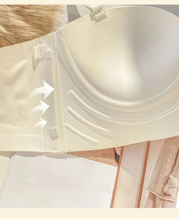 Women's Bra  Half Cup Push Up Small Breasts Show Bigger Side Breasts Seamless Sling Bra No Wires Sexy Sling Bra RT220