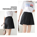 High Waisted Casual Linen Shorts Women Gym Workout Shorts Cotton Short Pants Loose-fitting Ladies Short Femme Women Shorts Sport RT220