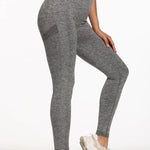 Women Seamless Workout Leggings High Waist Push Up Leggings Ladies Sexy Gym Legging Fashion Black Sports Leggings RT220