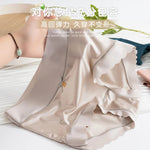 Silk Panties Nice Briefs Soft Underwear Women's Mid rise Elegance Girls Sexy Lingerie RT220