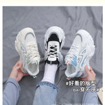 2025 Sneakers Women Platform Flat Shoes Woman Shoes Green Casual Trainers Ladies Chunky Sneakers Women Shoes RT220