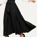 Women's high waist skirt fashion slimming belt skirt spring summer long skirt RT220